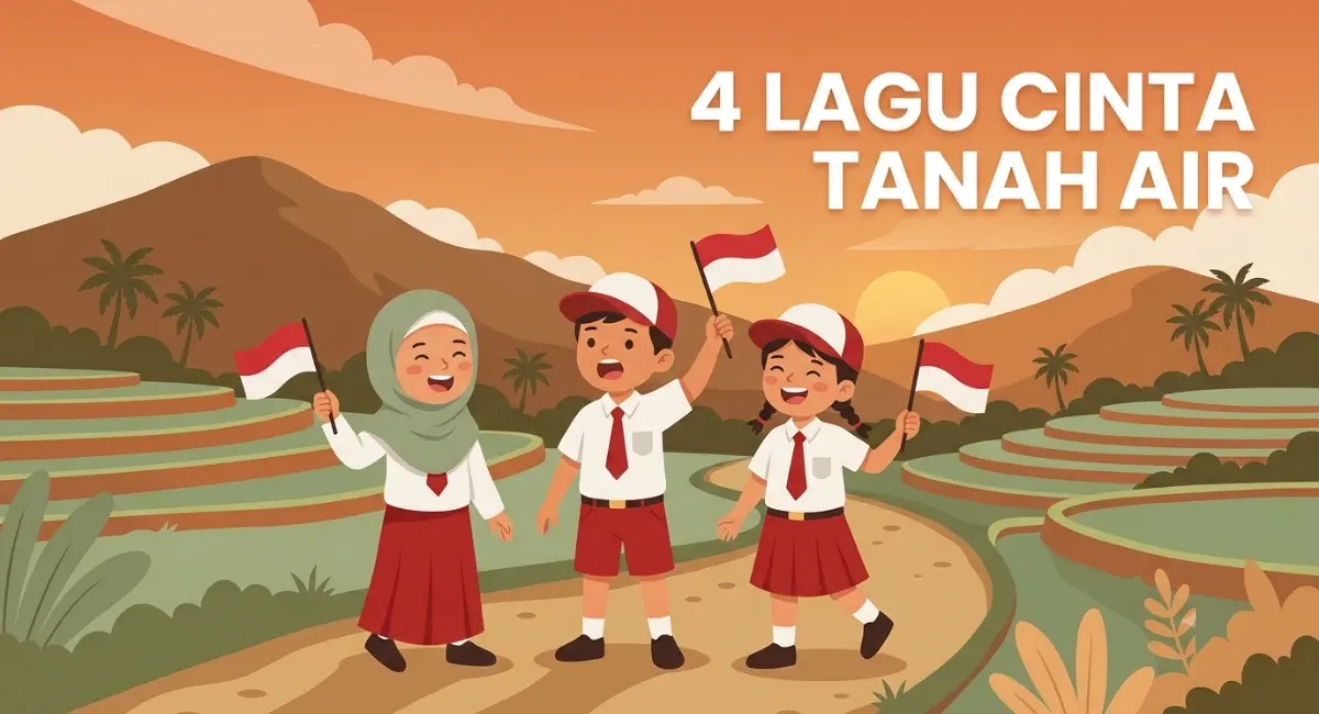 14 Lagu Wajib Nasional Untuk Anak: Warisan Cinta Tanah Air [Part 1]